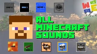 ALL MOJANG MINECRAFT SOUND EFFECTS 2020| Minecraft sounds @CrunchAk56@WinExpTech