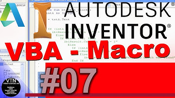 AutoDesk INVENTOR VBA 07 ( Literals )
