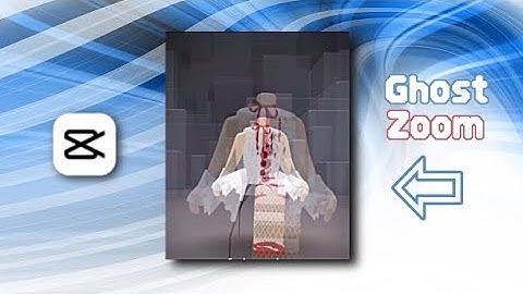 CAPCUT Ghost zoom, fast & easy (no pro) 📸 [Tutorial]