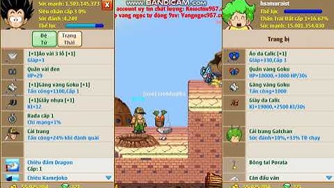 Ngọc Rồng Online - Đắng Lòng Treo Đệ Tử Qua Đêm Mỡ Skill 3 Và Cái Kết