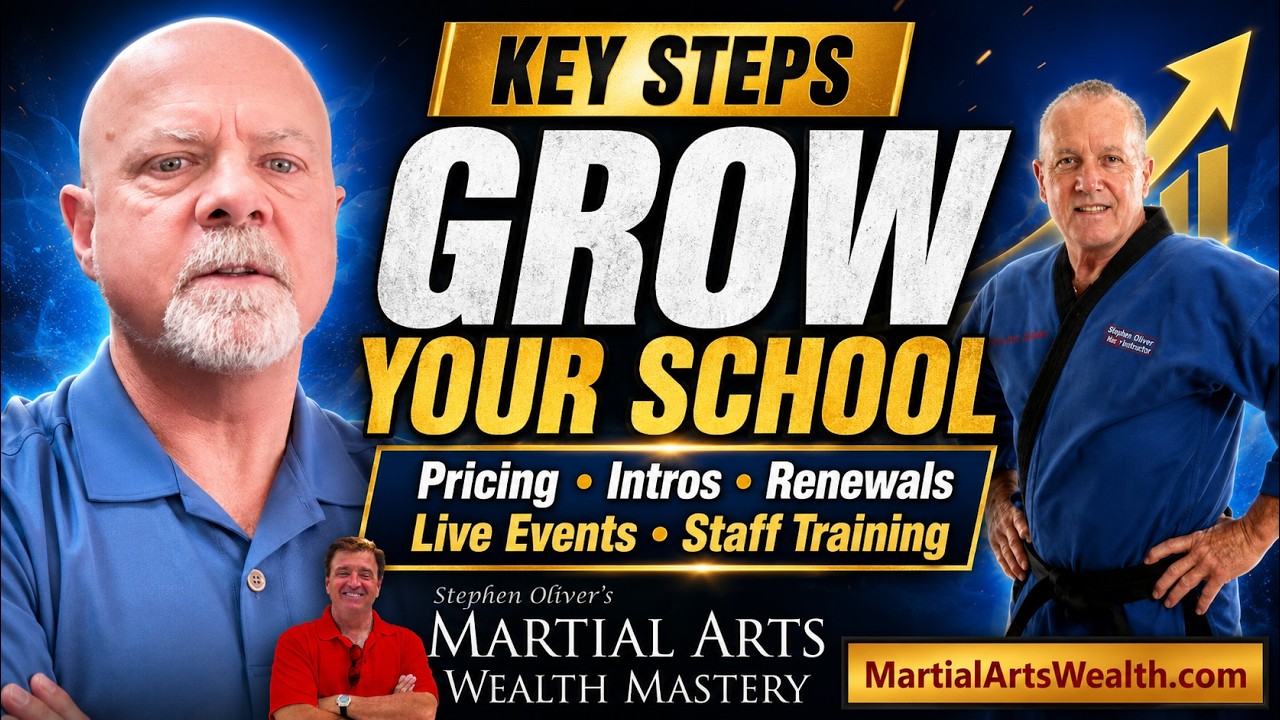 Key Steps to Growing Your Martial Arts School - YouTube