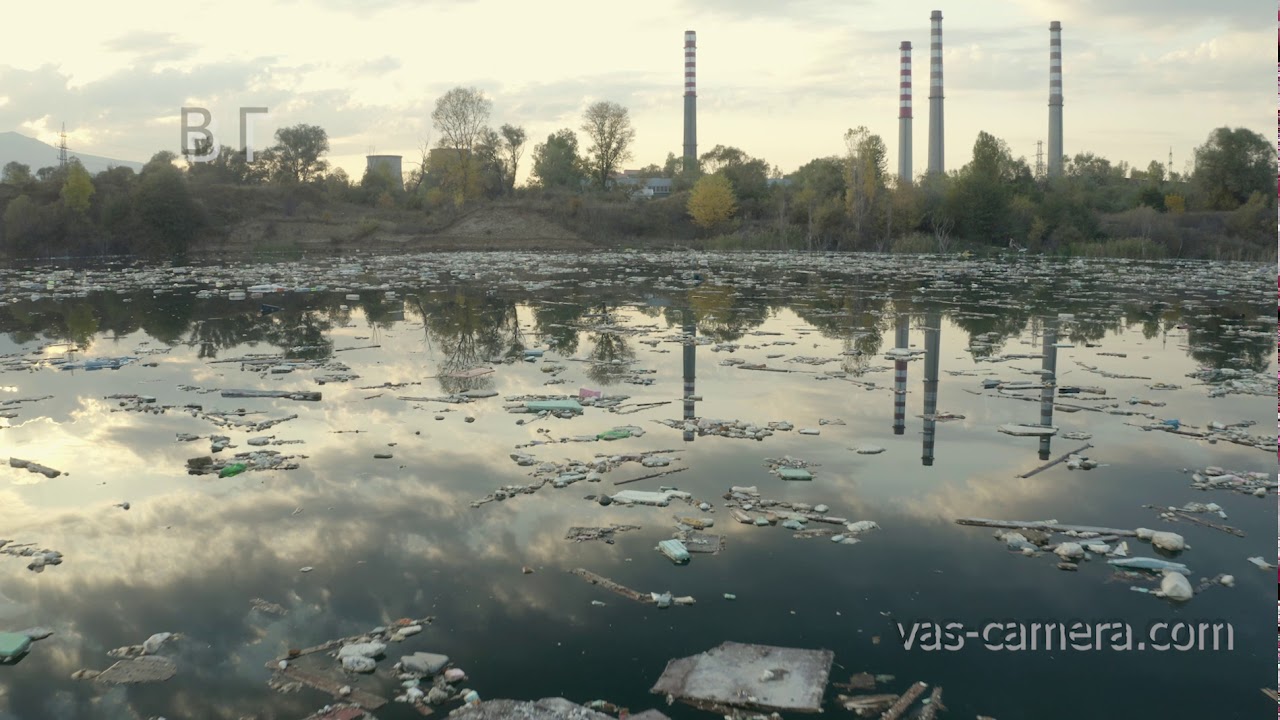 Plastic lake around Sofia city