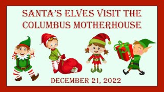 CHRISTMAS PARTY ~ Columbus Motherhouse - December 21, 2022