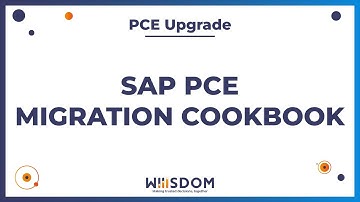 Welcome to your SAP BusinessObjects PCE Migration Cookbook