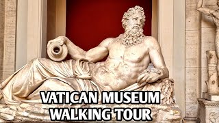 Vatican museum walking tour[4k UHD 60fps]