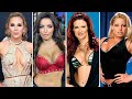 50 wwe female superstars  then and now