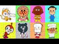 アンパンマンパズルで遊ぼう🌈あかちゃん大集合🌈おもちゃ アニメ 知育 幼児 赤ちゃん向け 幼児向け 教育 パズル