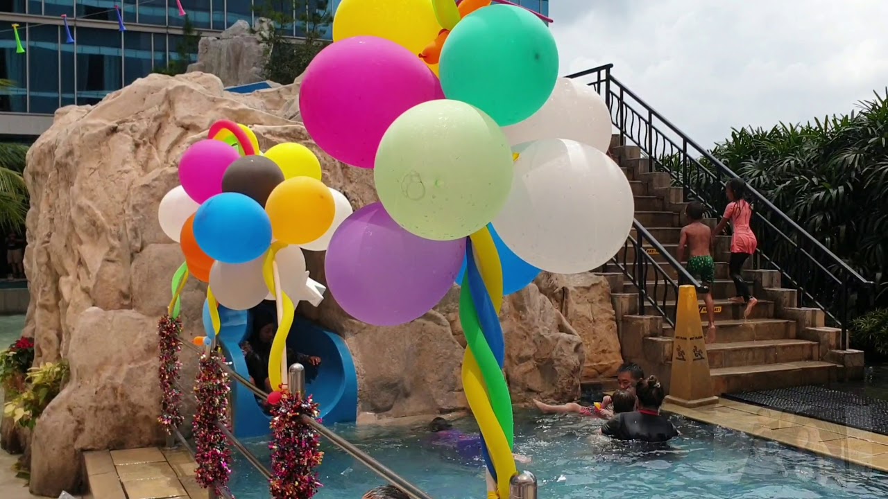 Kolam Renang Trans Hotel Bandung - YouTube