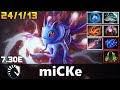 Liquid miCKe Puck MID [24/1/13] Dota 2 Pro MMR Gameplay | Update Patch 7.30e