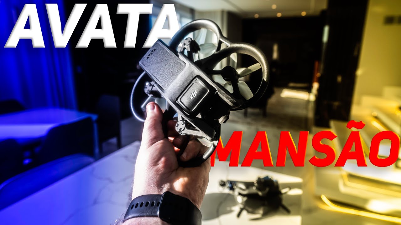 AVATA voando DENTRO de uma mansão de R$ 5.900.000,00