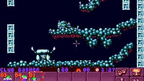 DOS Lemmings 2: The Tribes Cavelem 1 Audex Powder