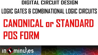Module2_Vid_41_Logic Gates and Combinational Logic Circuits_Canonical or standard POS form