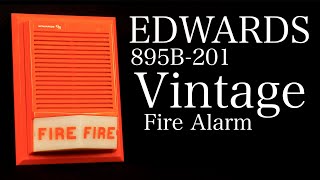 Vintage EDWARDS 895B-201 Fire Alarm