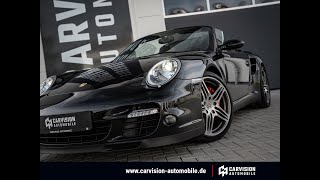 Porsche 997.1 Turbo Cabrio Top 2 Hand Scheckheft