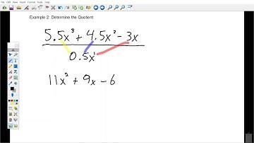 7.3 Dividing Polynomials by Monomial