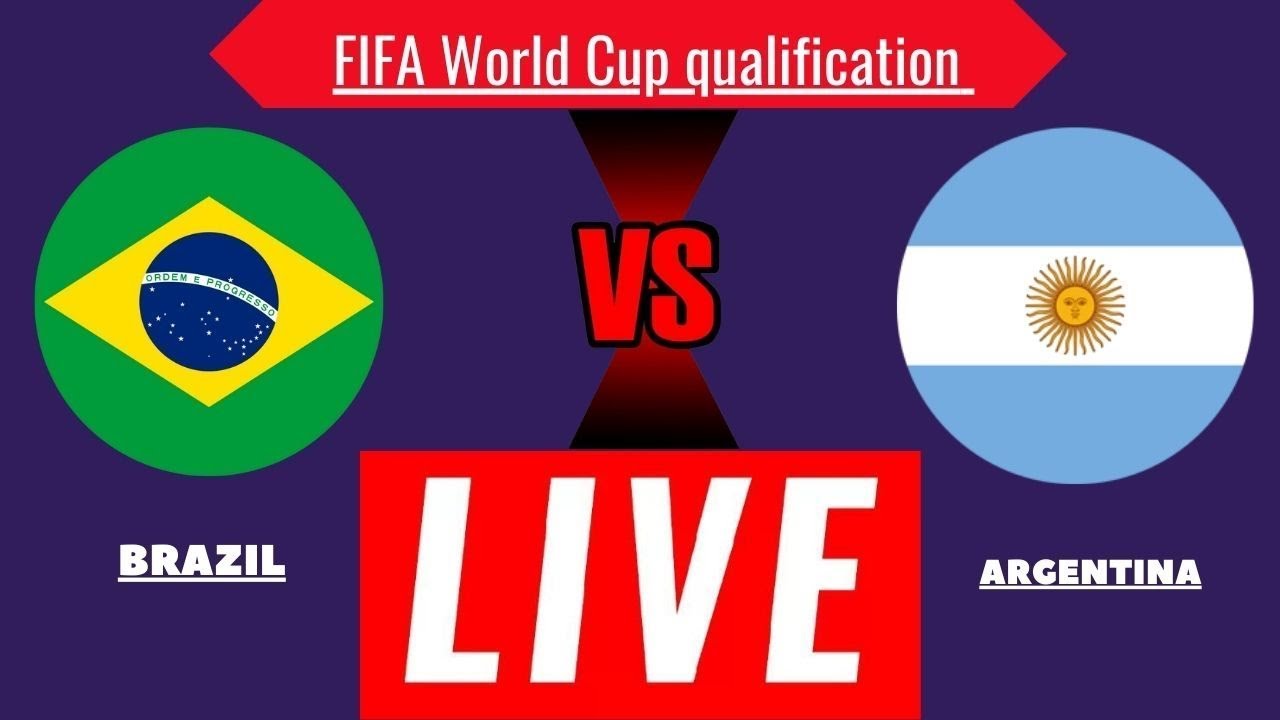 Brasil vs Argentina World Cup Qualifiers 2024 Live Commentry YouTube