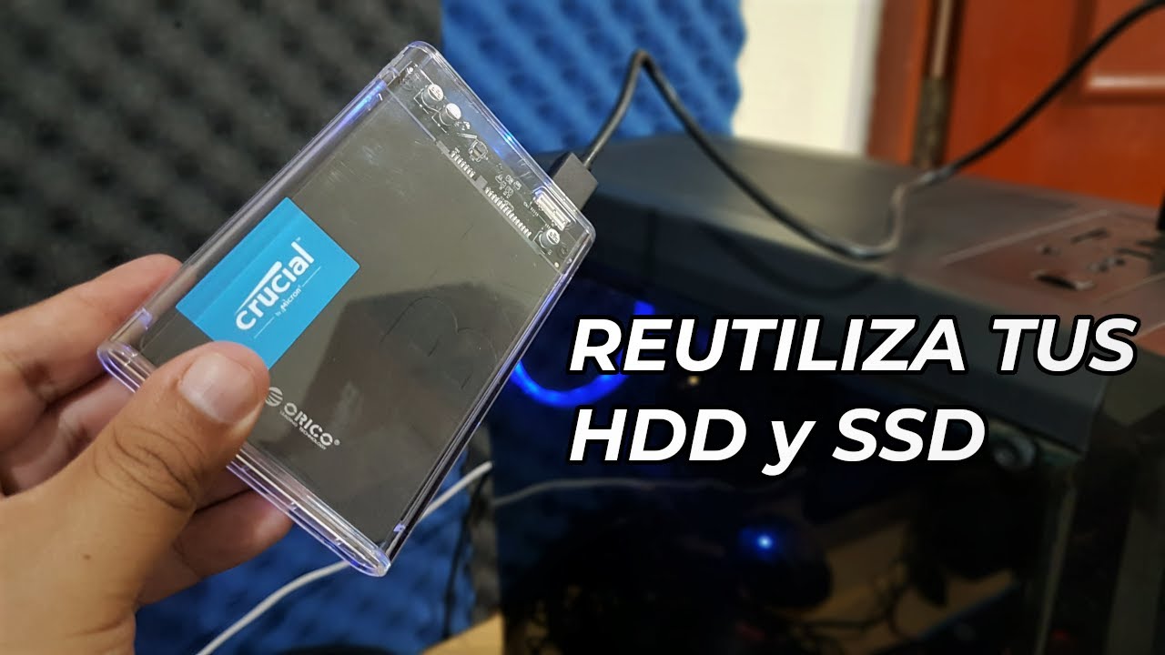 Como convertir un disco duro INTERNO a EXTERNO | ORICO 2139U3 - YouTube