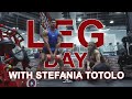 Grow Huge Legs with @stefania_totolo @AndreiDeiu