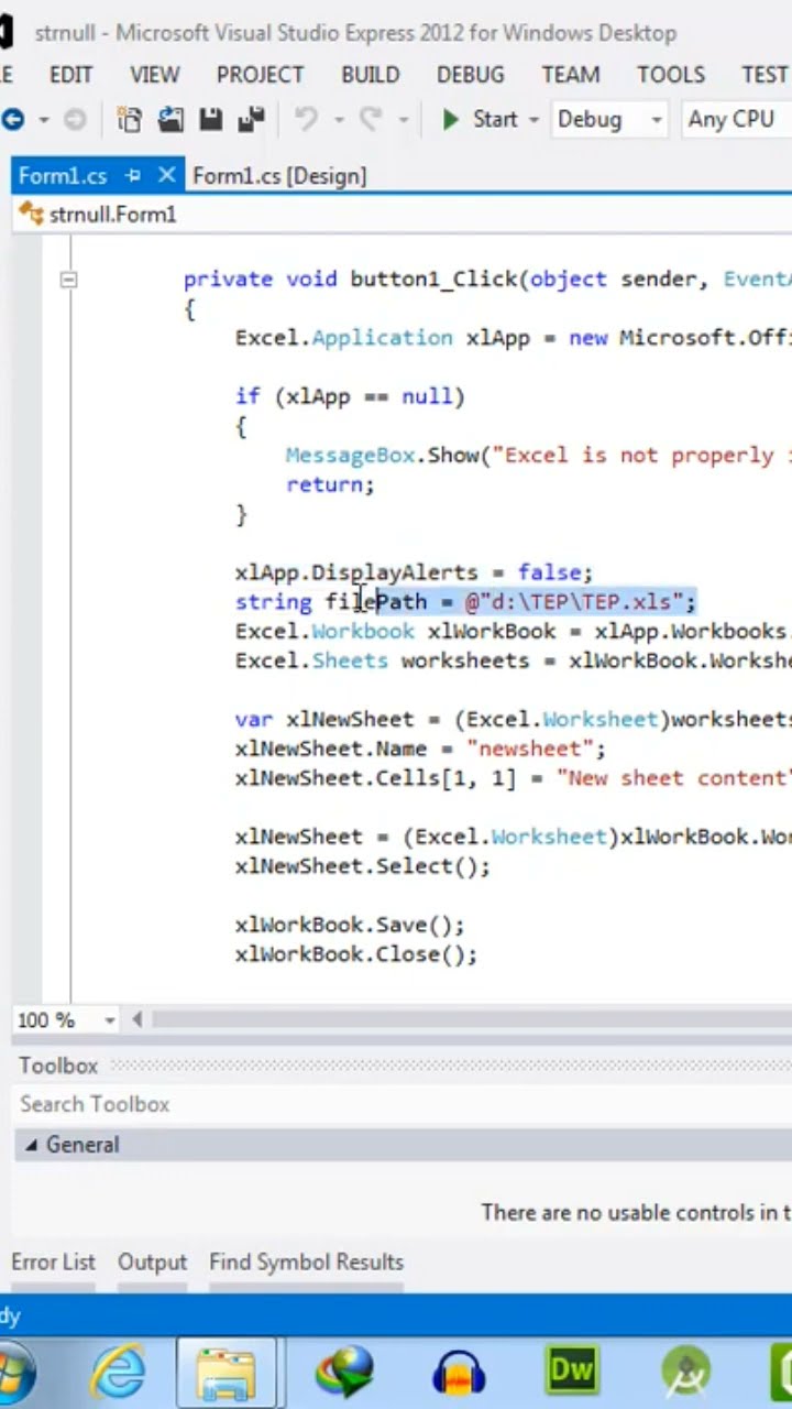 098 Add New Worksheet In Excel File In C YouTube 098 Add New Worksheet In Excel File In C YouTube