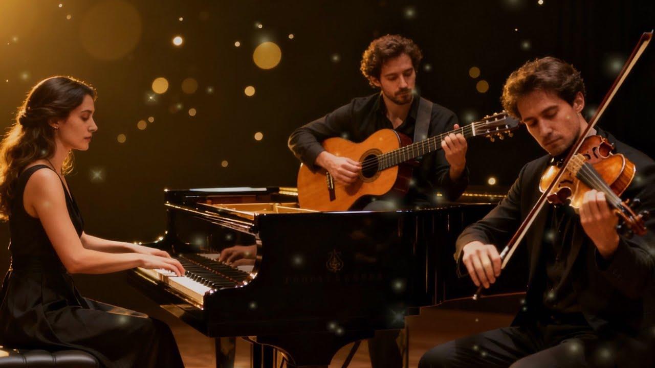 So Quiet, So Beautiful 🎻 Piano, Violin & Cello for Restful Sleep & Calm Mind