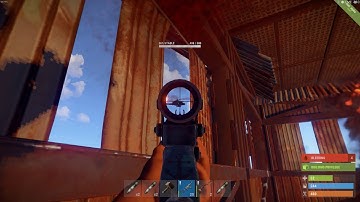 Rust Solo Helicopter Takedown
