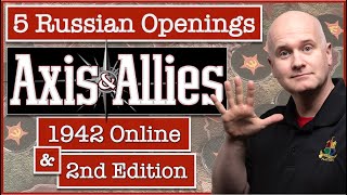 5 Russian Openings  Axis and Allies 1942