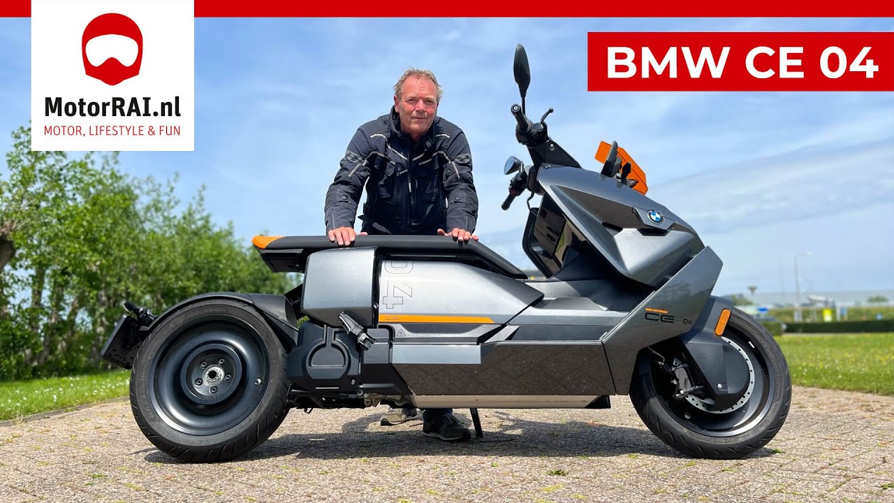 Bmw Ce 04 (2022) - Briljante Ev-Motorscooter Of...? - Motorrai Tv - Youtube