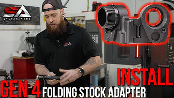 How to Install the Sylvan Arms Gen 4 Folding Stock Adapter.