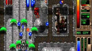 Playing Tyrian Level Asteroid City