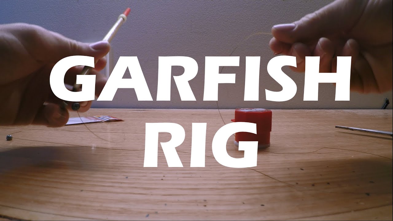 How to make Garfish Rig! - YouTube