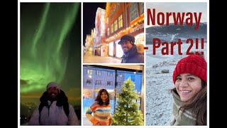 Norway Trip Part 2  - Sami Camp, Reindeer, Northern Lights & Bergen - December 2021