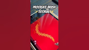 #procreatebrushes tutorial #procreate #procreatetips #shorts