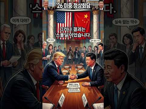#미중 정상회담 #트럼프와 시진핑 회담 #세기의 담판 #베이징 담판 #미국과 중국의 대화