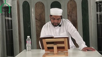 الشيخ مراد جدلي في تعليم النساء سورة الأنفال من الآية12 إلى الآية21