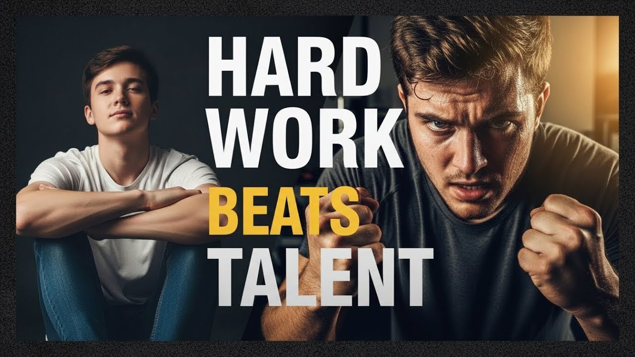 Трудолюбие побеждает талант | Правда об успехе, о которой вам никто не расскажет | 