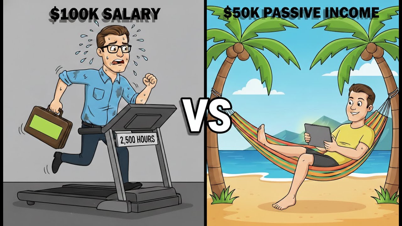 How $50k Passive Income Beats a $100k Job (The Real Math)