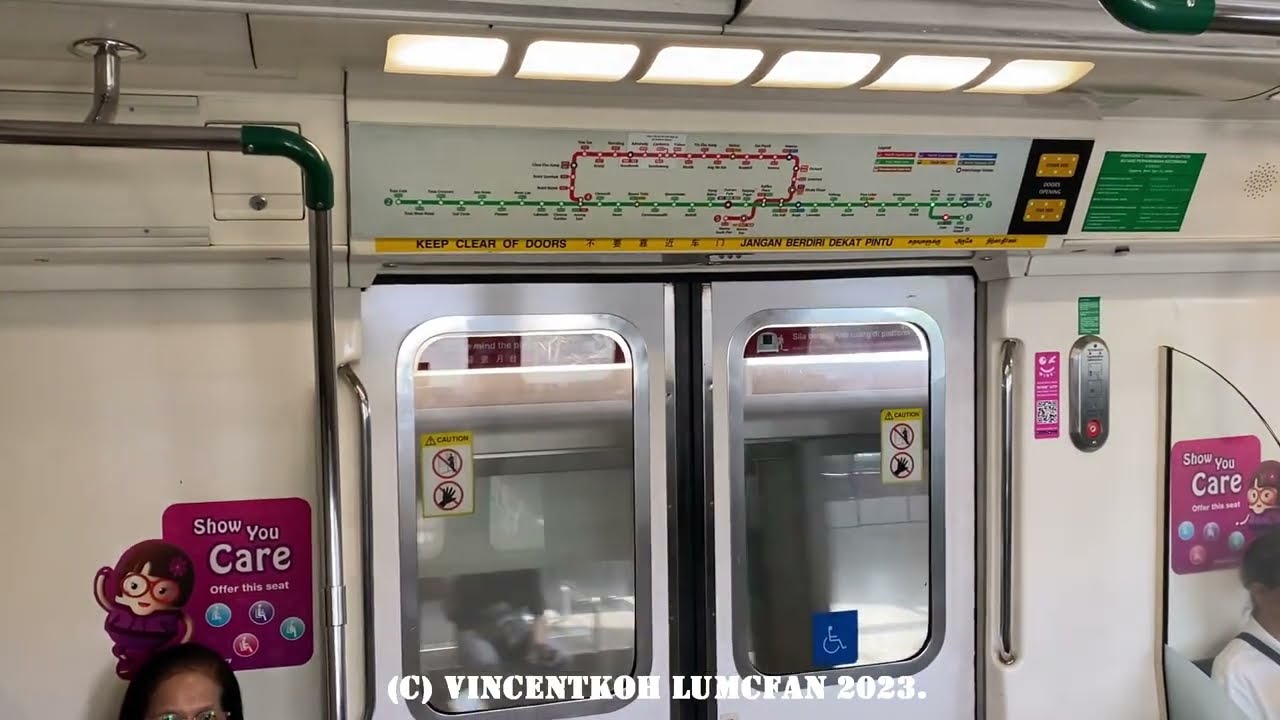 {Retired, Underrated British Rumble} Journey on SMRT Changi Branch from Changi Airport to Expo