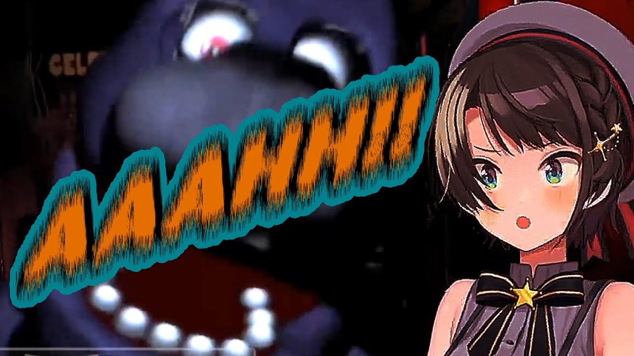 Every Scream Subaru Had While Playing Five Nights at Freddy's