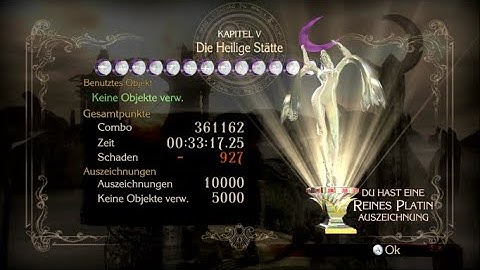 Bayonetta - Chapter V The Lost Holy Grounds (Infinite Climax Mode) Pure Platinum