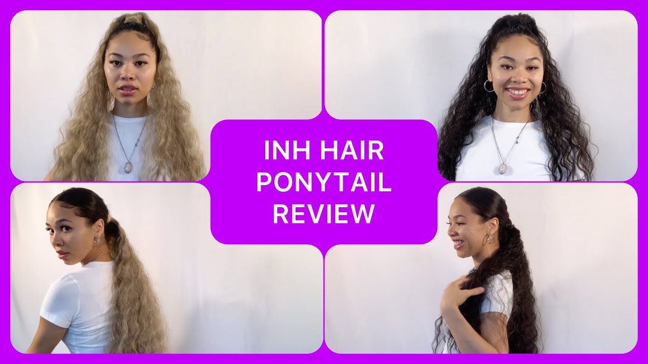 Insert Name Here Shayla Ponytail Review!! Black Brown & Ash Blonde | Not Sponsored!!
