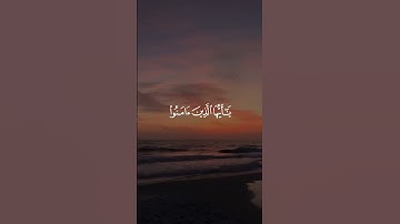 إِنَّ اللَّهَ وَمَلائِكَتَهُ يُصَلُّونَ عَلَى النَّبِيِّ  - القارئ ناصر القطامي