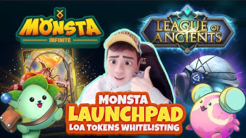 HOW TO BUY LOA TOKEN ON MONSTA LAUNCHPAD with League of Ancients token whitelisting Monsta CHAIN