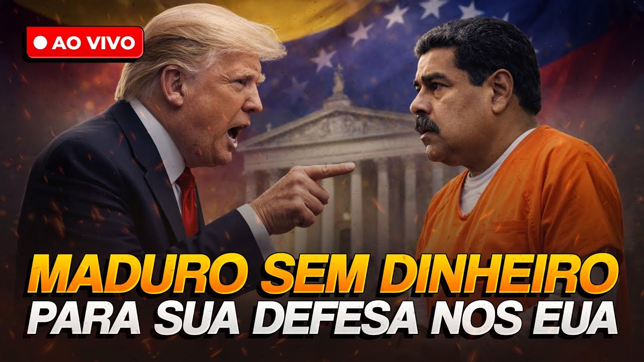 🔴 Sanções dos EUA bloqueiam a defesa legal de Maduro em Nova York | Crise EUA x Venezuela #64