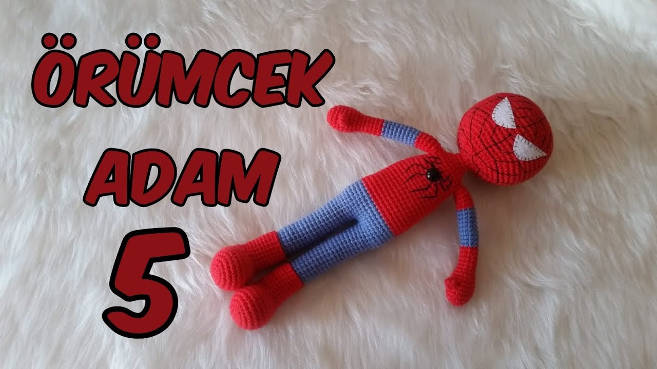 Amigurumi Örümcek Adam 5 (Gövde)