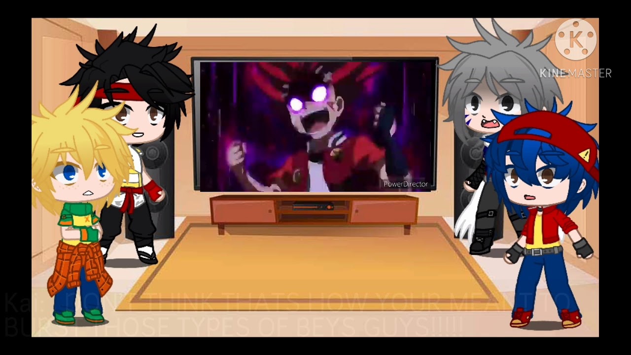 G-Revolution reacts to beyblade burst(Gacha Club)