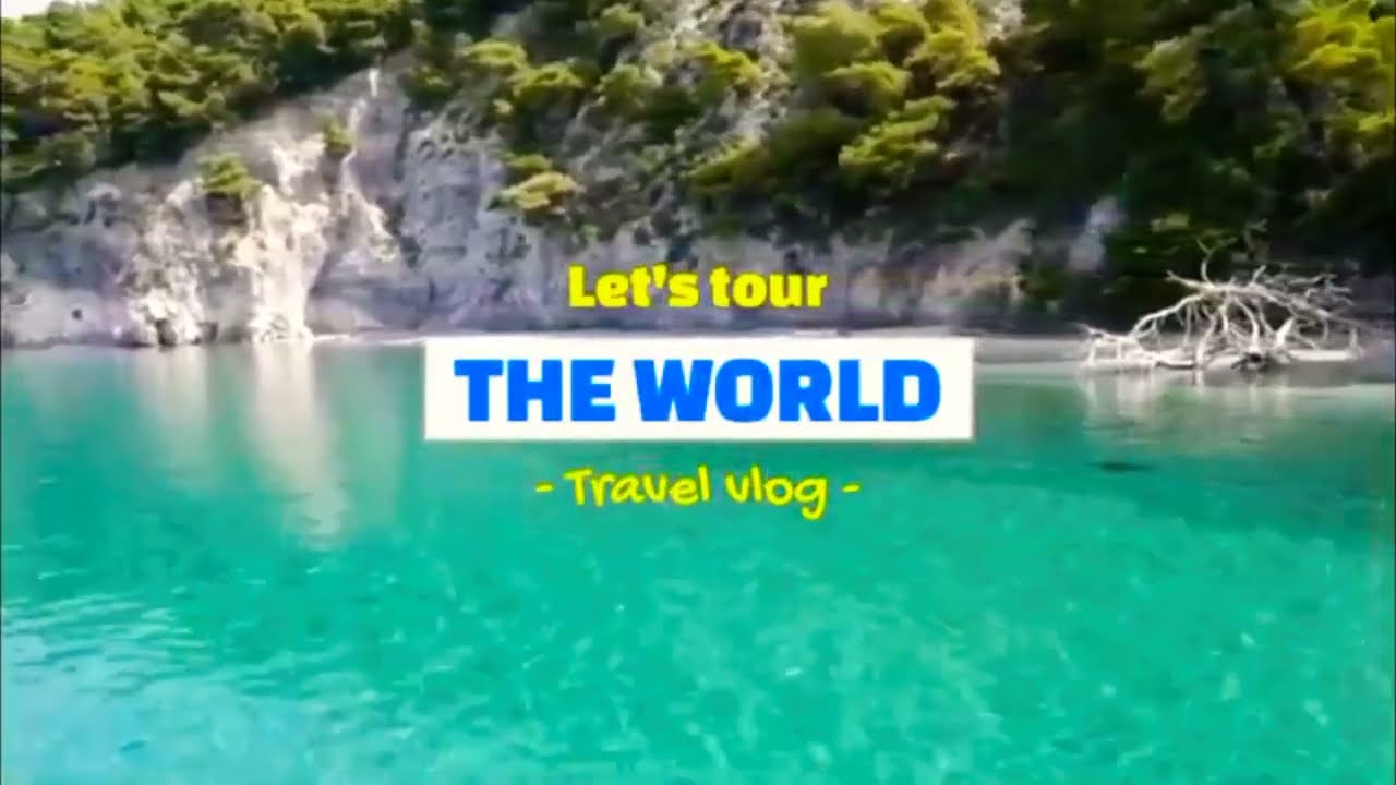 Amazing landscapes with relaxing ocean waves sound 