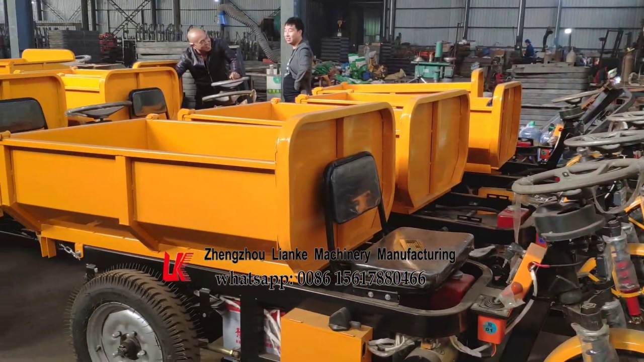16 sets Caterpillar Yellow color LK135 dumpers inspection before delivery