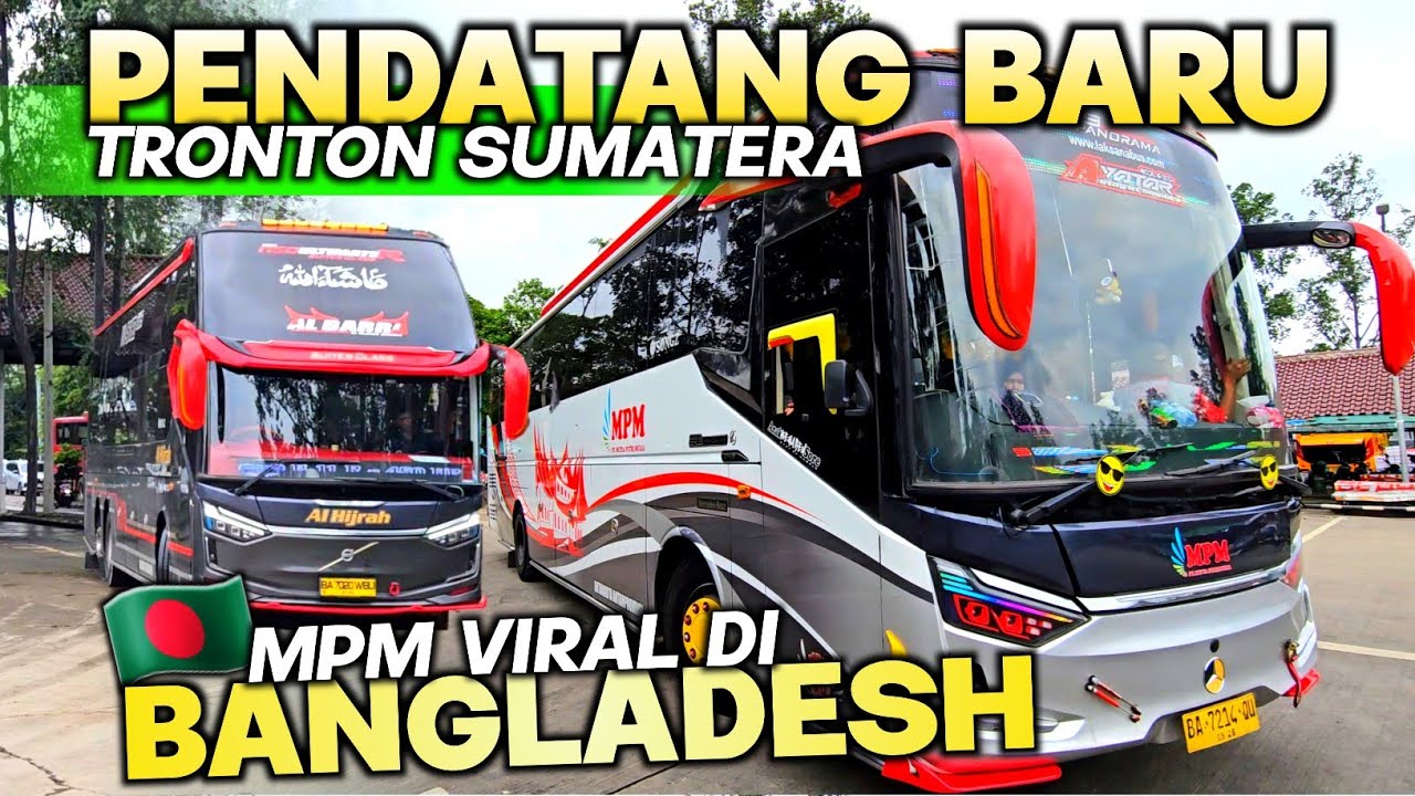 BUS MPM VIRAL DI BANGLADESH ❓️🤣❗️ PARA PENDATANG BARU SUMBAR 🔥