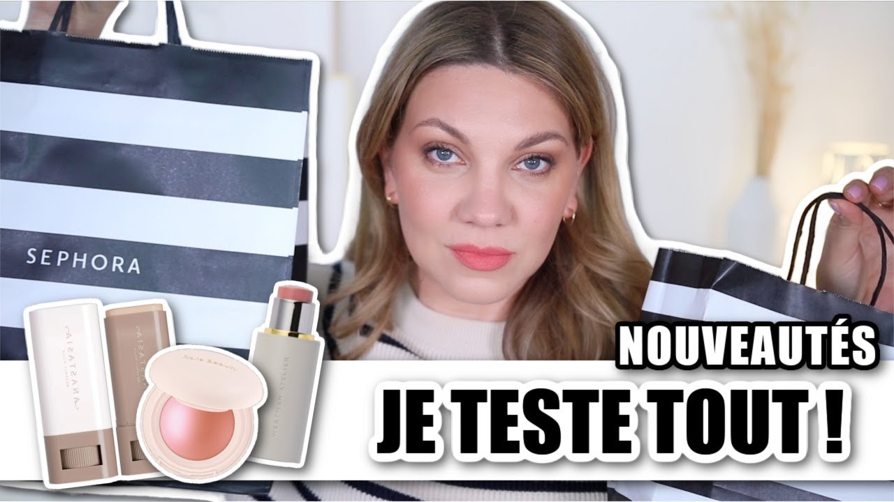 GRWM |J'AI FAIT LES SOLDES SEPHORA : UNE BB CRÈME EN STICK, UN BLUSH DE FOU & PLEIN DE NOUVEAUTÉS 😱