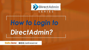 How to login to DirectAdmin?@OnliveServer